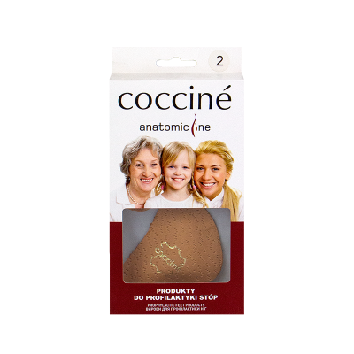 Coccinè Fela Триъгълна кожена подложка за напречния свод