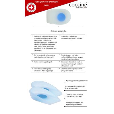 Coccinè Galos – Силиконови стелки за пети