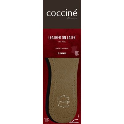 Coccinè Leather on Latex - Кожени стелки за обувки