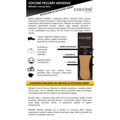 Coccinè Peccary Adhesive -Самозлепващи кожени стелки за обувки