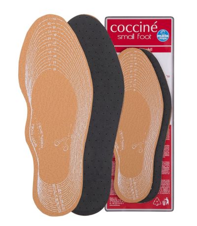 Coccinè Small Foot Детски кожени стелки за обувки №19-35 с изрязване