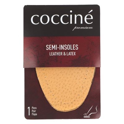 Coccinè Semi-insoles Leather on Latex - Кожени полустелки за предната част на крака