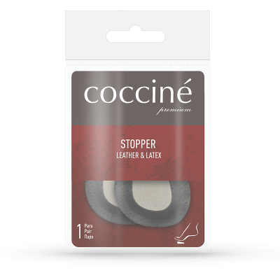 Coccinè Stopper Leather on Latex - Кожени полустелки за предната част на крака