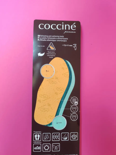 Coccinè Daily with Aloe Vera - Анатомична стелка с екстракт от алое вера