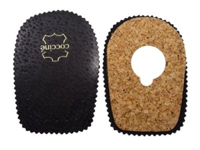 Coccinè Heel Pad Leather & Cork – Кожени полустелки за пети