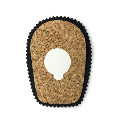 Coccinè Heel Pad Leather & Cork – Кожени полустелки за пети