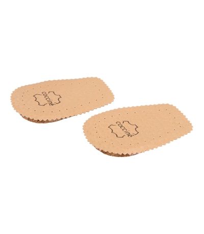 Coccinè Heel Pad Leather & Cork – Кожени полустелки за пети