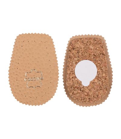 Coccinè Heel Pad Leather & Cork – Кожени полустелки за пети