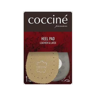 Coccinè Heel Pad Leather&Latex - Кожени полустелки за пети