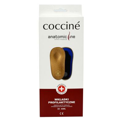 Coccinè Orto Axel - 2/3 Ортопедични кожени стелки за плоскостъпие