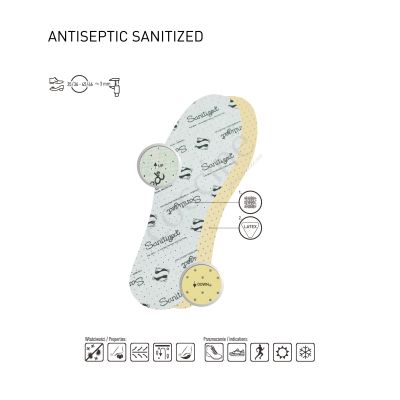 Coccinè Antyseptic Sanitized – Антибактериални стелки за обувки