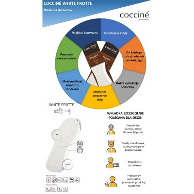 Coccinè White Frotte - Хавлиени стелки с изрязване