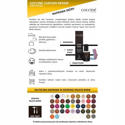 Coccinè Leather Repair - Ретуш коректор за кожа, фуксия