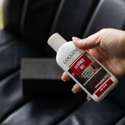 Coccinè Leather Gel - Подхранващ гел за гладка кожа, безцветен