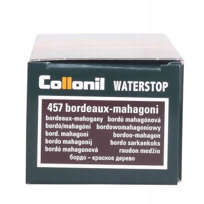 Collonil Waterstop Colours - Крем боя за обувки, бордо