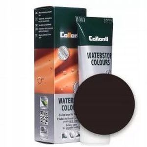 Collonil Waterstop Colours - Крем боя за обувки, тъмнокафява