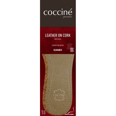 Coccinè Leather on cork - Стелки от кожа и корк