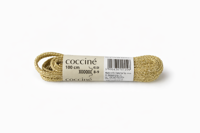 Coccinè Laces - Златисти връзки за обувки, плоски