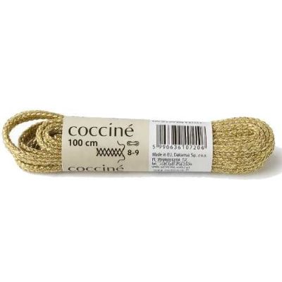 Coccinè Laces - Златисти връзки за обувки, плоски