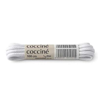 Coccinè Laces - Бели връзки за обувки - 100 см