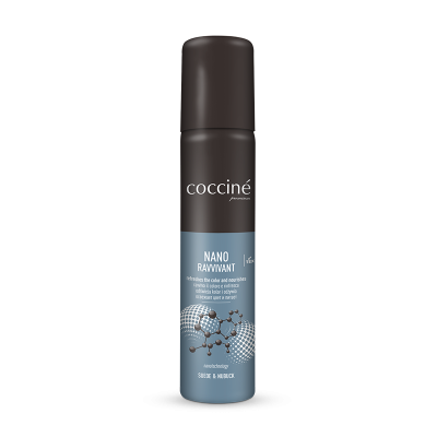 Coccinè Nano Ravvivant - Спрей за велур и набук, тъмносив цвят