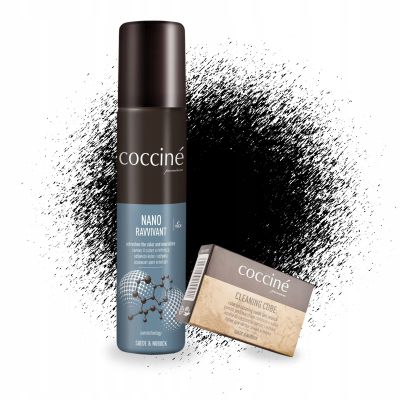 Coccinè 2в1 Комплект за Черен Велур