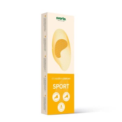 Svorto Sport Comfort Спортни ортопедични стелки с гел и поддръжка на свода