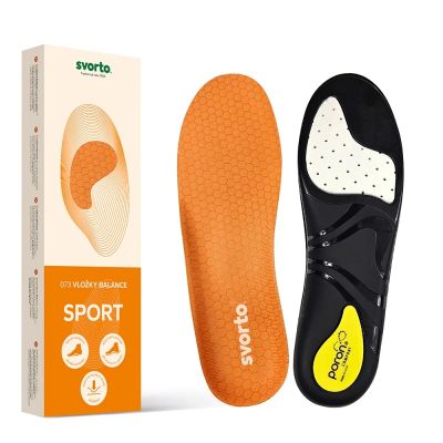 Svorto Sport Balance Ортопедични спортни стелки с PORON® и поддръжка на свода