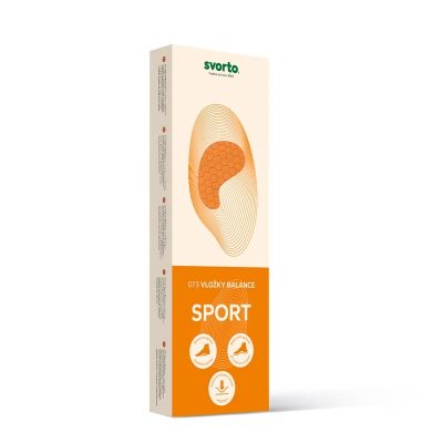 Svorto Sport Balance Ортопедични спортни стелки с PORON® и поддръжка на свода