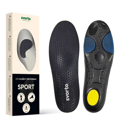 Svorto Sport OrtoMax Ортопедични спортни стелкис PORON® и поддръжка на свода