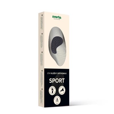 Svorto Sport OrtoMax Ортопедични спортни стелкис PORON® и поддръжка на свода