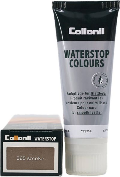 Collonil Waterstop Colours - Крем боя за обувки, опушено сиво